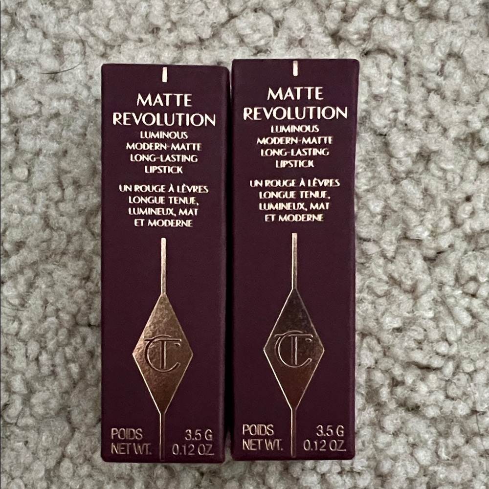 Charlotte Tilbury Matte Revolution Lipstick - LISTING IS FOR TWO